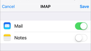 Setup ICA.NET email account on your iPhone Step 10